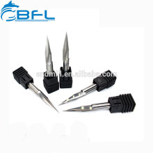 BFL Carbide Flat Bottom End Engraving Router Bits For CNC Machine